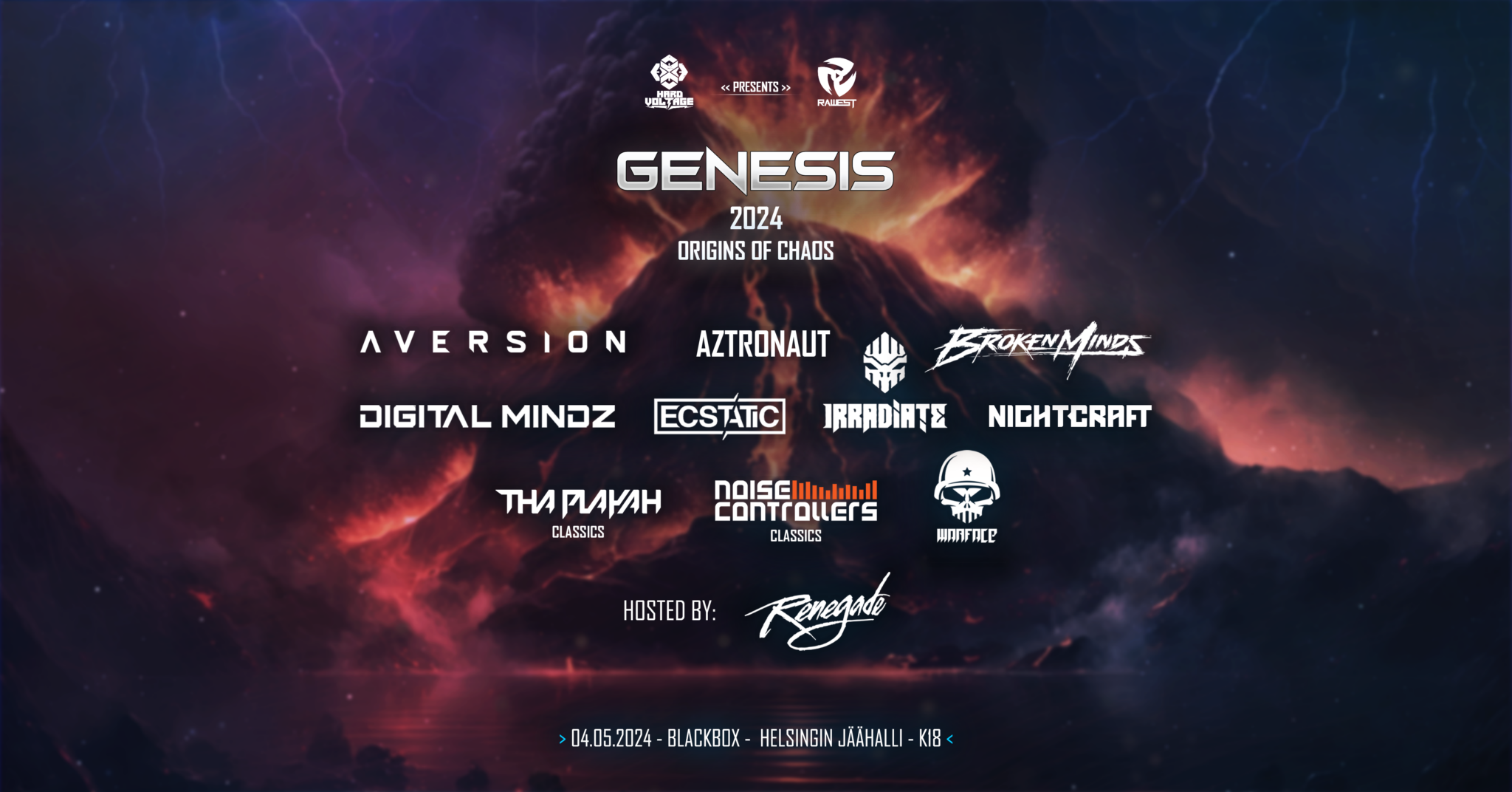 Hard Voltage Events x Rawest: Genesis 2024