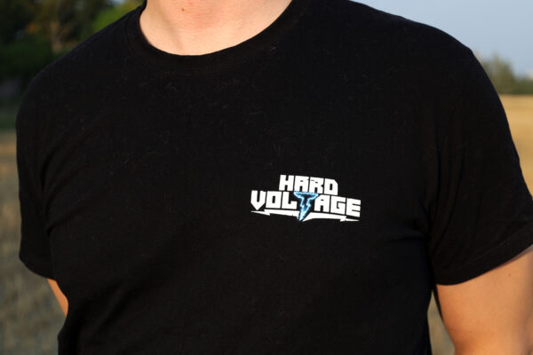 Hard Voltage t-paita, musta Hard Voltage t-paita, musta