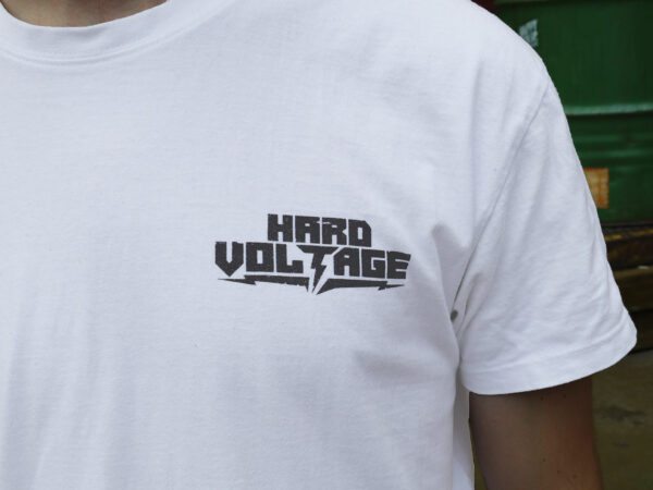 Hard Voltage T-paita, valkoinen Hard Voltage T-paita, valkoinen