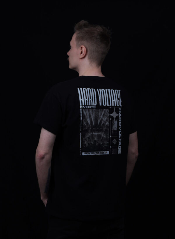 Hard Voltage yksivärinen t-paita Hard Voltage yksivärinen t-paita
