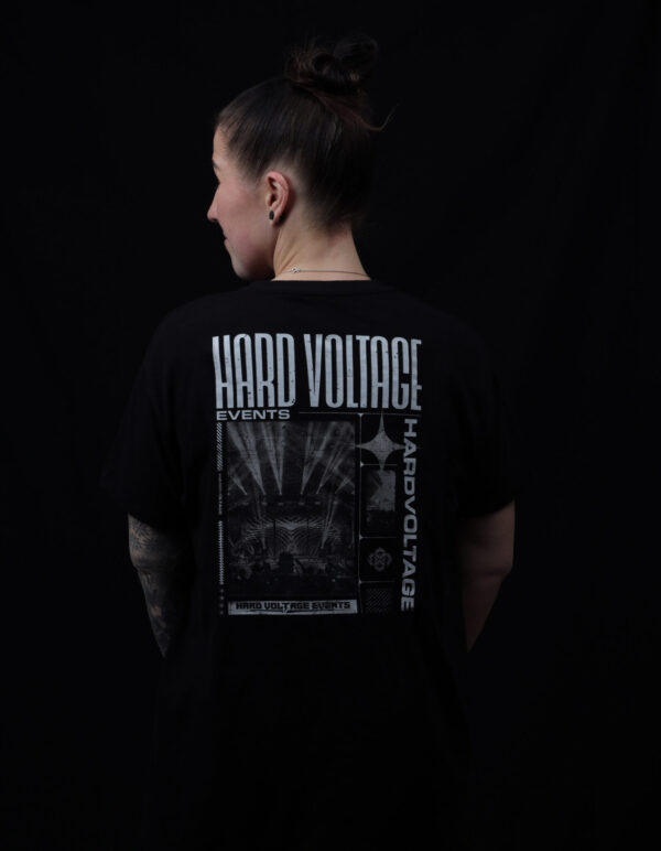 Hard Voltage yksivärinen t-paita Hard Voltage yksivärinen t-paita