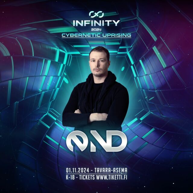 𝐞-𝐍𝐃 ⚡

In order for us to understand how we got to the point of the cybernetic uprising, we must first understand the past and what caused everything to happen. Our first master to take the stage is e-ND 🎶

e-ND is known for being a versatile DJ, with an eye especially for the best classic hardstyle tracks. As the opener for our night he will take the party people with him for a journey filled with nostalgia and euphoria. The dance floor is sure to go crazy when this artist is spinning the wheels, so make sure to come early to witness this!

Only a bit over a month to go until the highlight of autumn arrives. Last year Infinity was sold out, so make sure to secure your spot early 🤖

#infinity #infinity2024 #hardvoltage #tavaraasema #tampere #hardstyle #earlyhardstyle #classichardstyle #reversebass #hardkick10 #hardstylefinland #reivit