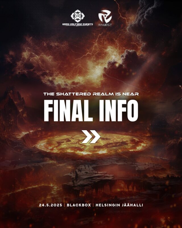 𝗦𝗪𝗜𝗣𝗘 𝗙𝗢𝗥 𝗙𝗜𝗡𝗔𝗟 𝗜𝗡𝗙𝗢 ➡

Secure your tickets from Biletti, link in bio ⚡

#genesis2025 #finalinfo #hardstyle #hardstylefinland #helsinginjäähalli